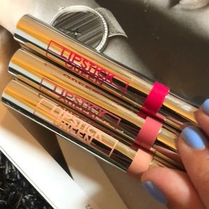 brand new set of three lipstick queen lipsticks